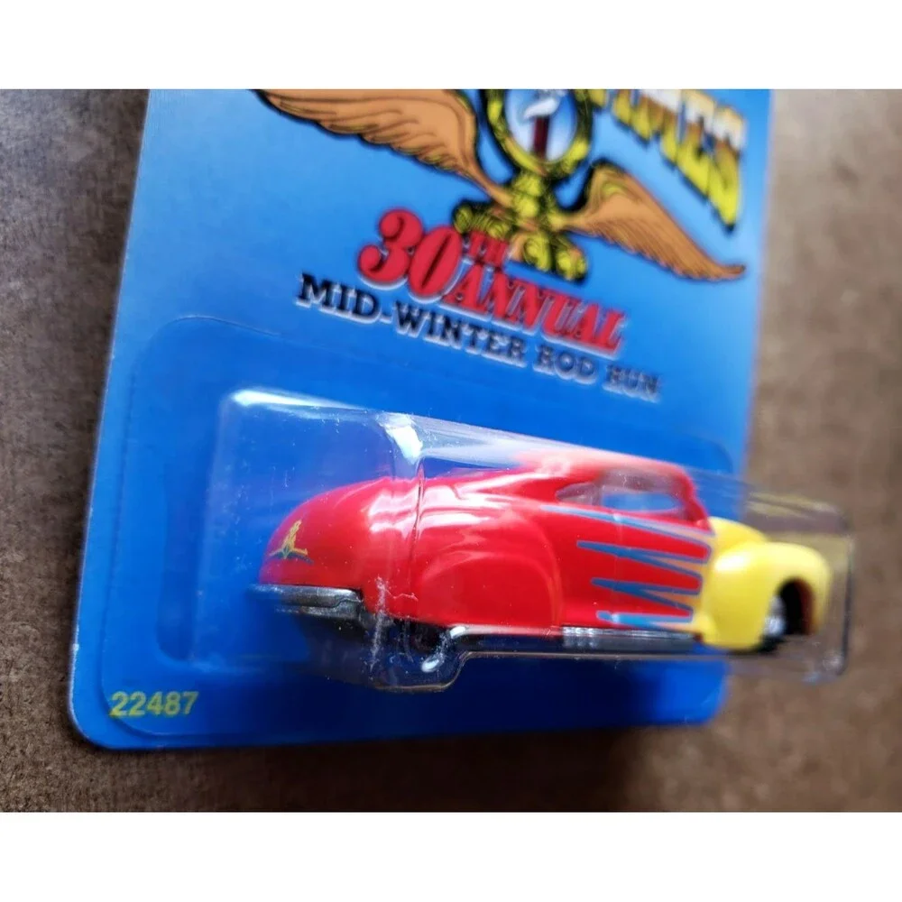 1999 Hot Wheels TAIL DRAGGER Red '99 EARLY TIMES 30Th. Annual Mid Winter Rod Run